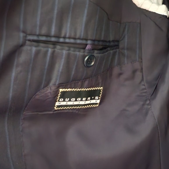 44w Coppley Suit 90% Wool 10% Silk Made in Canada Ermenegildo Zegna Fabric - Picture 3 of 4